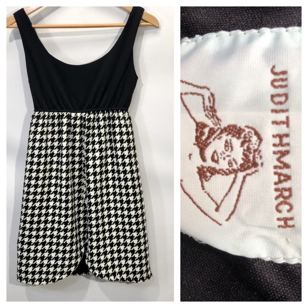 Judith March size S black / white dress